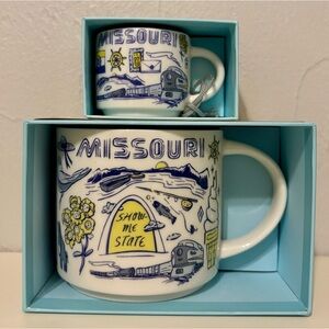 Starbucks 2oz/14oz Missouri Been There Series Ceramic Mugs
